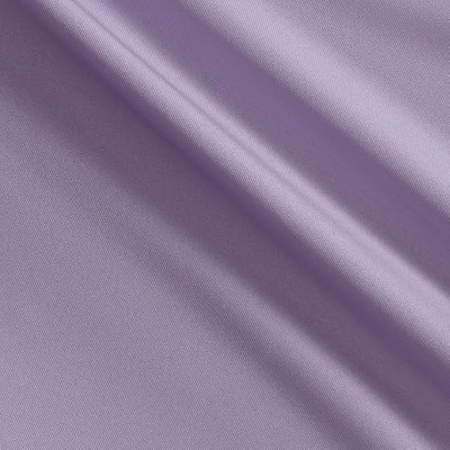 Ben Textiles - Tela de popelín de poliéster lavanda de 58 pulgadas por yarda