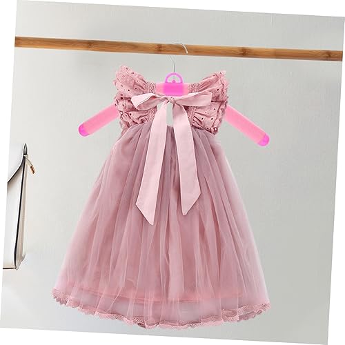 Miniatura 6 de ABOOFAN Perchas de ropa estándar, 10 unidades, perchas para ropa para adultos, ahorro de espacio, abrigo antideslizante