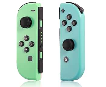 Strhsek Replacement for Switch Controller, Controllers Compatible with Switch/Lite/OLED, Support Motion Control/Dual Vibration/Wake-up