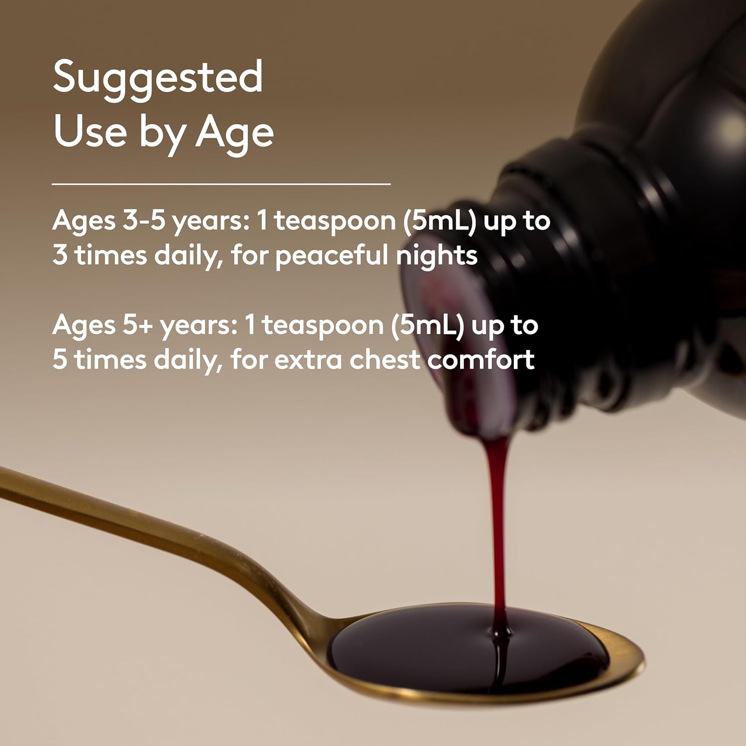 Children's Chest Night Herbal Syrup, Nighttime Sleep Support to Soothe The Throat & Chest, with Wild Cherry Bark, Marshmallow & Licorice Root - 5.1 Fl oz (30 Servings) - Image 6