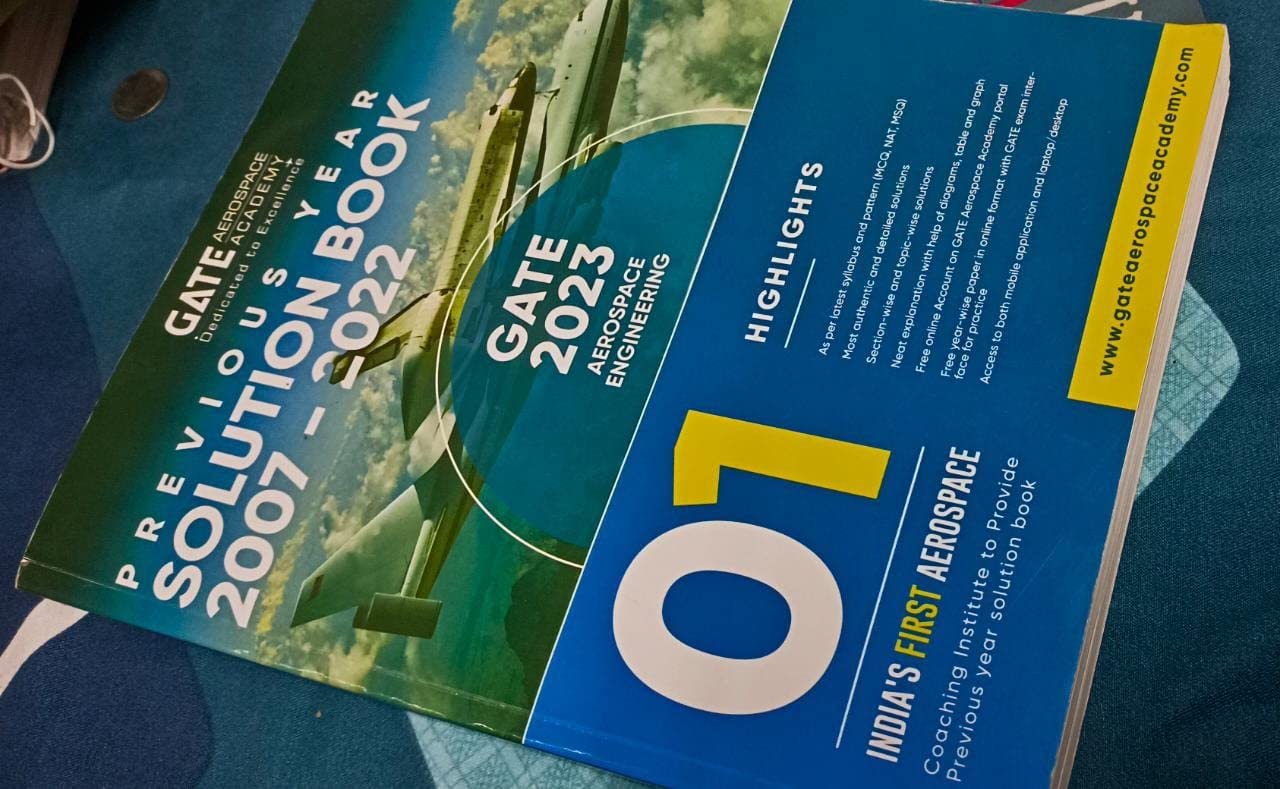 GATE 2027 : Aerospace Engineering Previous Year Solution Book (2007 ...
