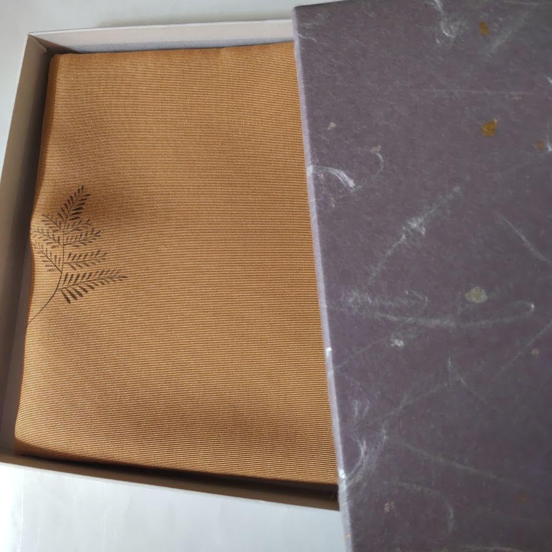 茶道用 帛紗 金茶色 羊歯 帛紗 富久紗