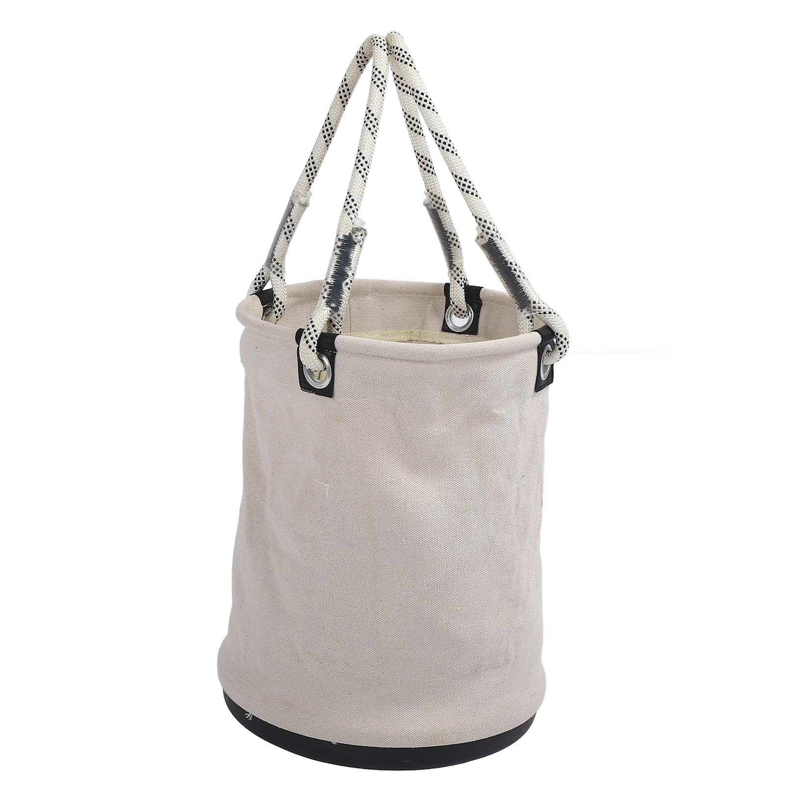 Alomejor Bolsa de Herramientas de Lona, ​​organizador de Herramientas de Carga Resistente Al Fuego, 30kg, para Varios Proyectos (WHITE)