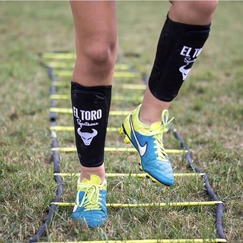 Miniatura 3 de El Toro Speedwraps - Juego de iniciación de pesas de tobillo (1.5, pequeño), negro, blanco, verde, azul