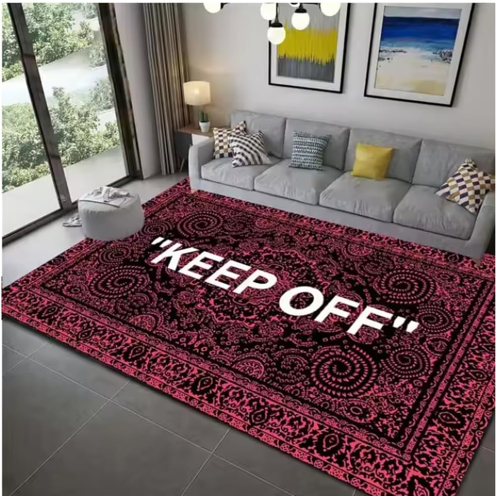 Tapis de cuisine antidérapant Garder Hors De La Crème 50x80cm pour sol de chambre