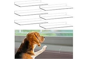 Wenqik Clear Pet Window Sill Protectors - Ultimate Protection Against Scratches and Damage from Pets