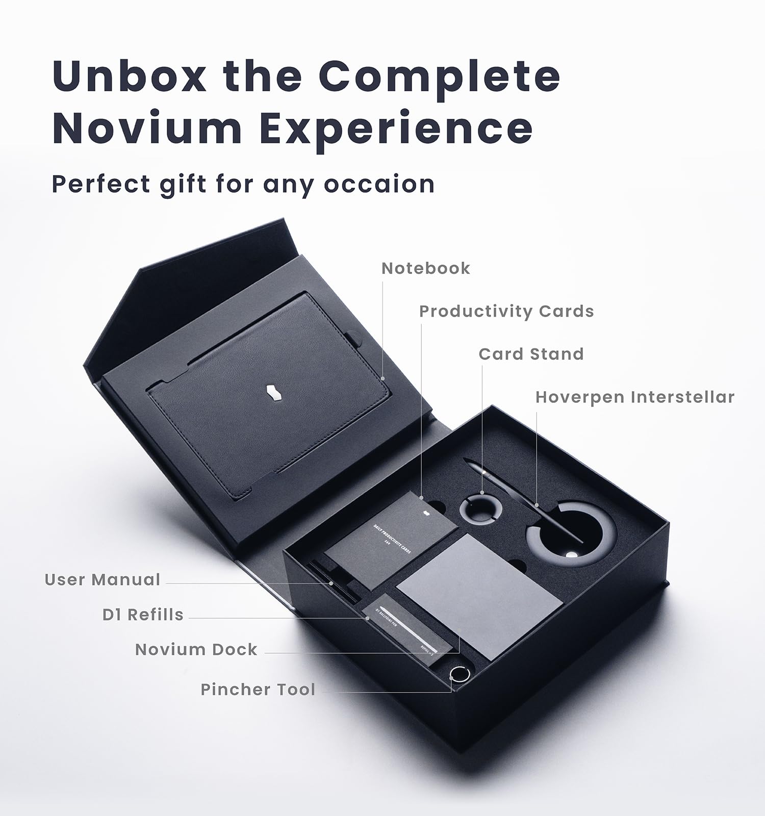 Amazon.com : novium Hoverpen Interstellar Gift Set - Luxury Pen