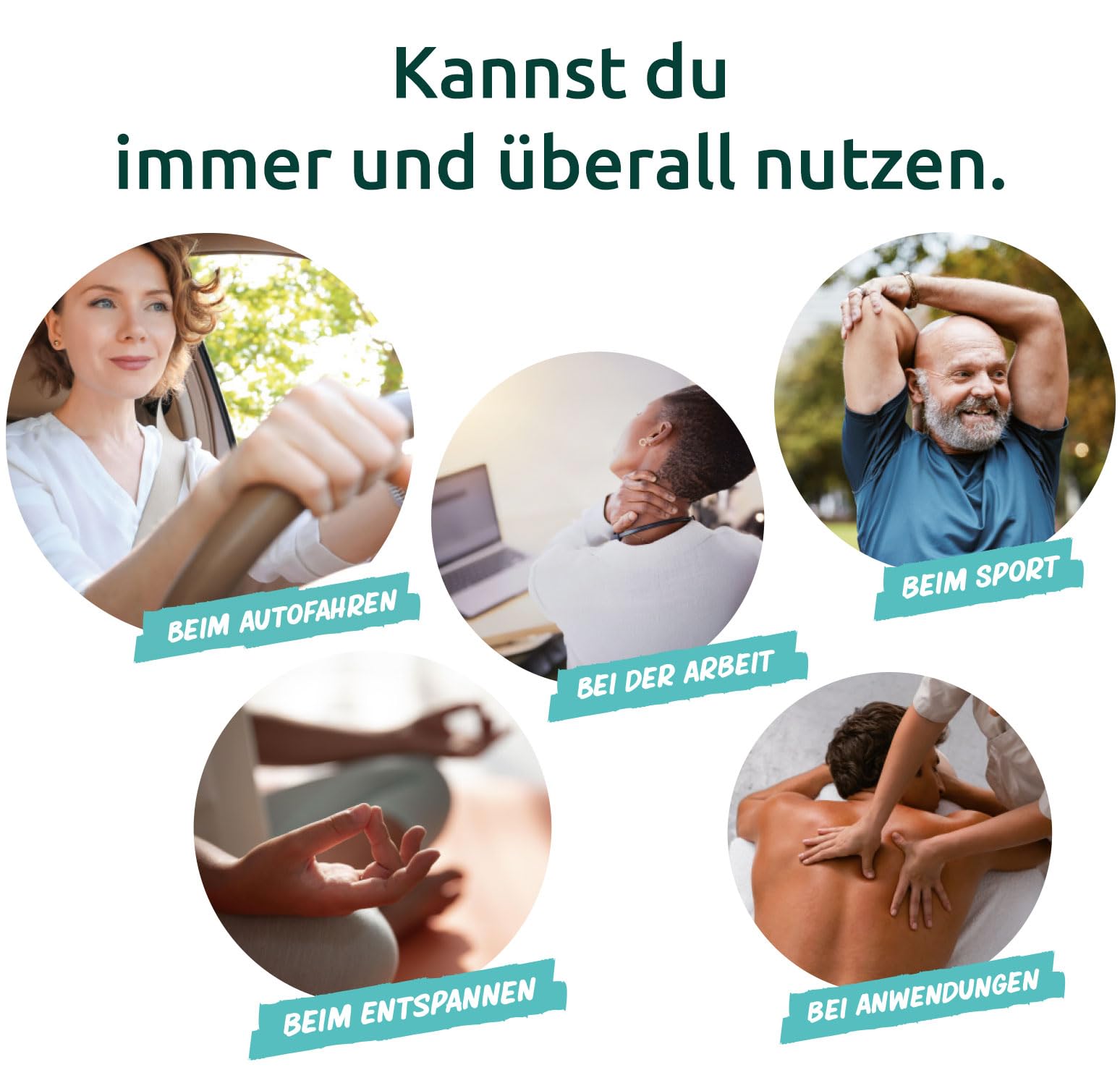 TJ-Motion Original - Kieferentspannung & VAGUS-Nerv-Training - die optimale Unterstützung bei Beschwerden im Kiefer-, Schulter-, Nacken-, Rückenbereich, 2 Stück & Transport-Box