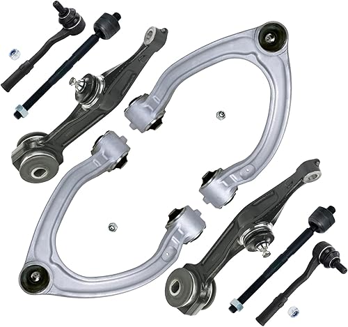 Miniatura 82 de Detroit Axle - Kit de brazos de control de extremo delantero RWD para Dodge Ram 03-06 2500 3500, 2 brazos de control superior con rótula 2 varillas