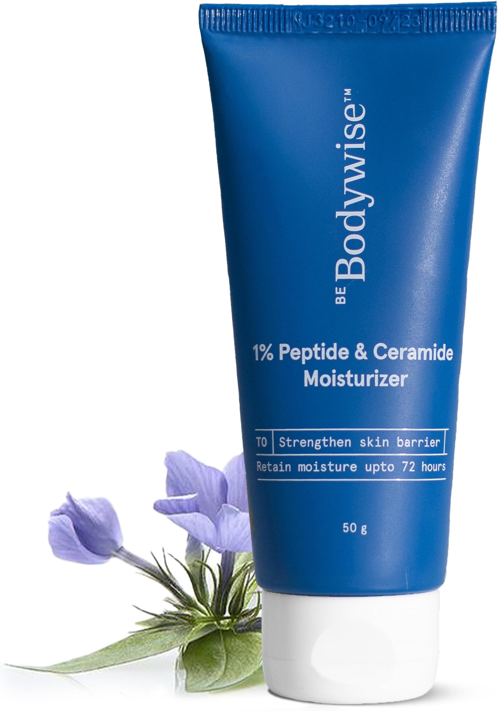1% Peptide & Ceramide Moisturizer (50g) | Retains Moisture Upto 72 Hours | Strengthens Skin Barrier, Soothes Irritation & Redness | Lightweight, Fragrance Free Formula