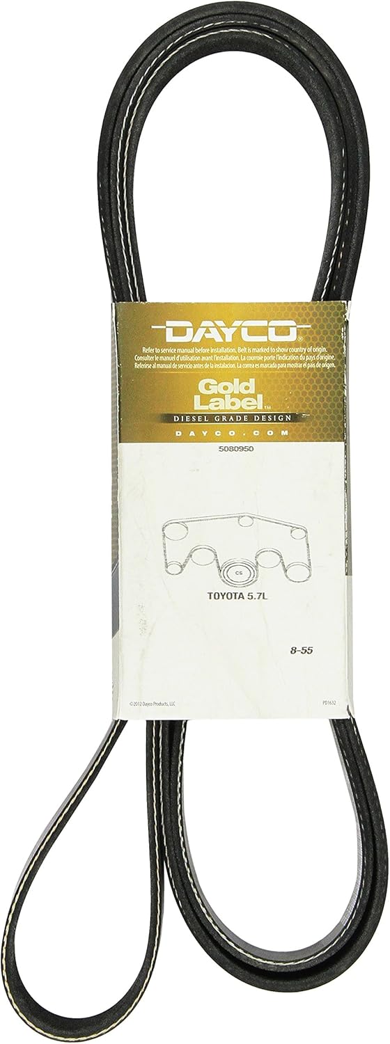 Dayco 5080950 Serpentine Belt