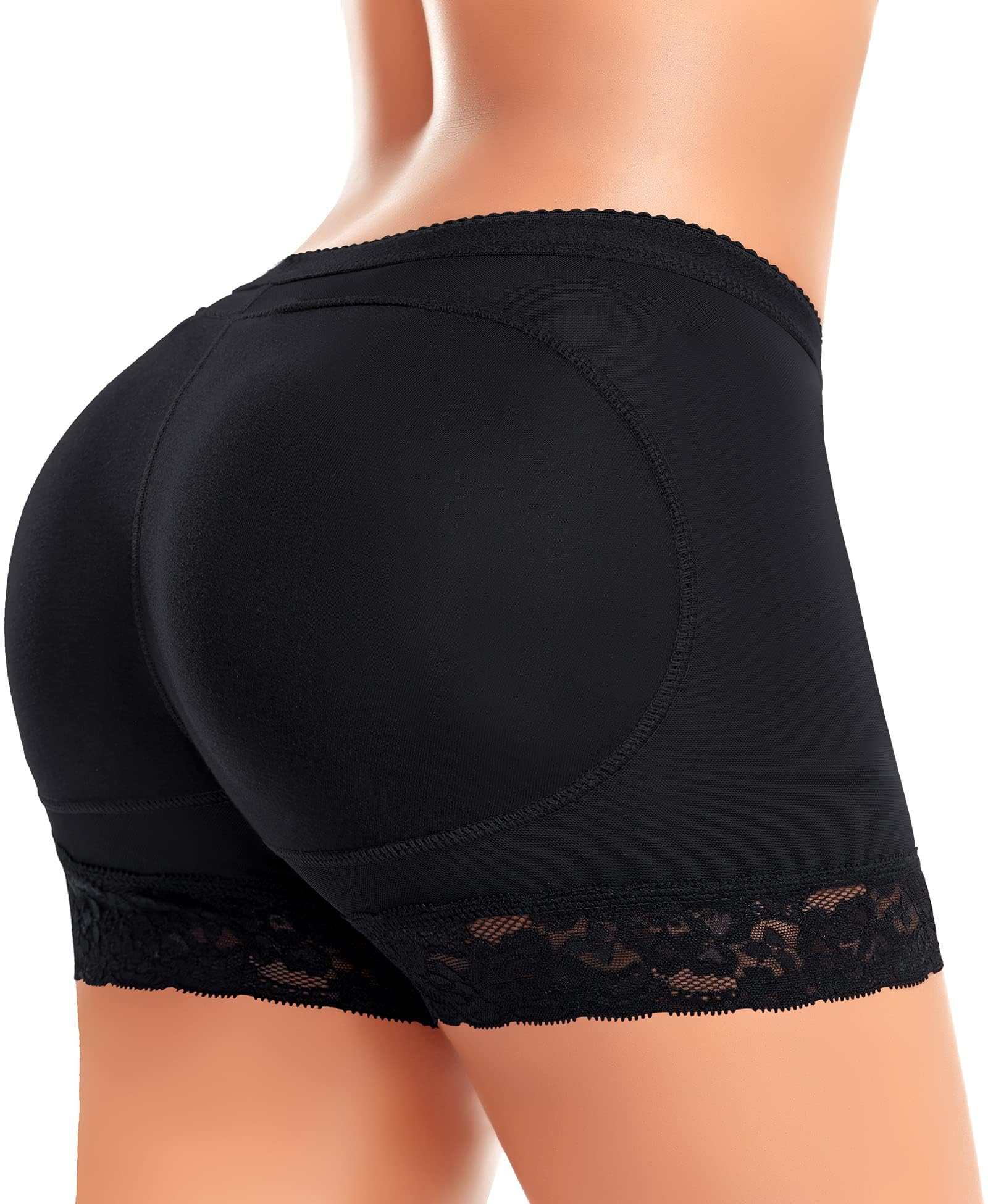 caredone Women Butt Lifter Panties Padded Underwear Seamless Hip Pads Enhancer Shapewear Booty Lifting Panty,Women Hip Pads Butt Lifting Underwear High Waist Hip Pad Enhancer Shorts.-picture-17