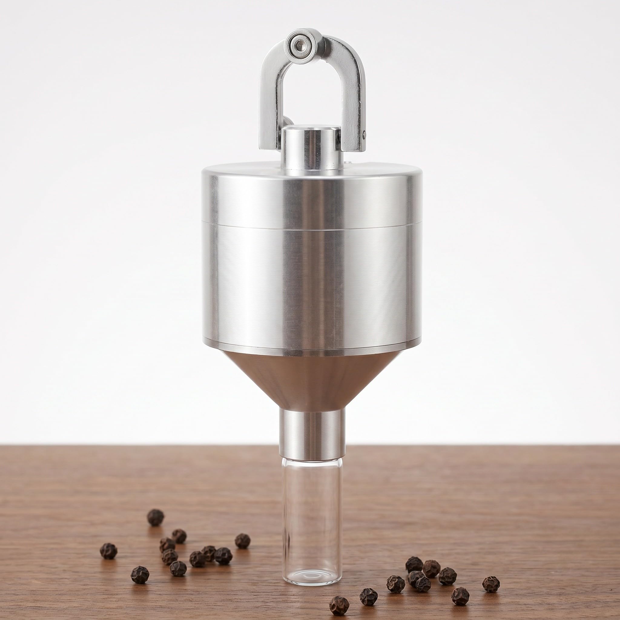 ibasenice 2 macinini manuali per spezie: macina sale e pepe manuali - 56 mm x 115 mm, macina pepe nero, spezie e sale - Utensili da cucina, regalo per l'inaugurazione della casa