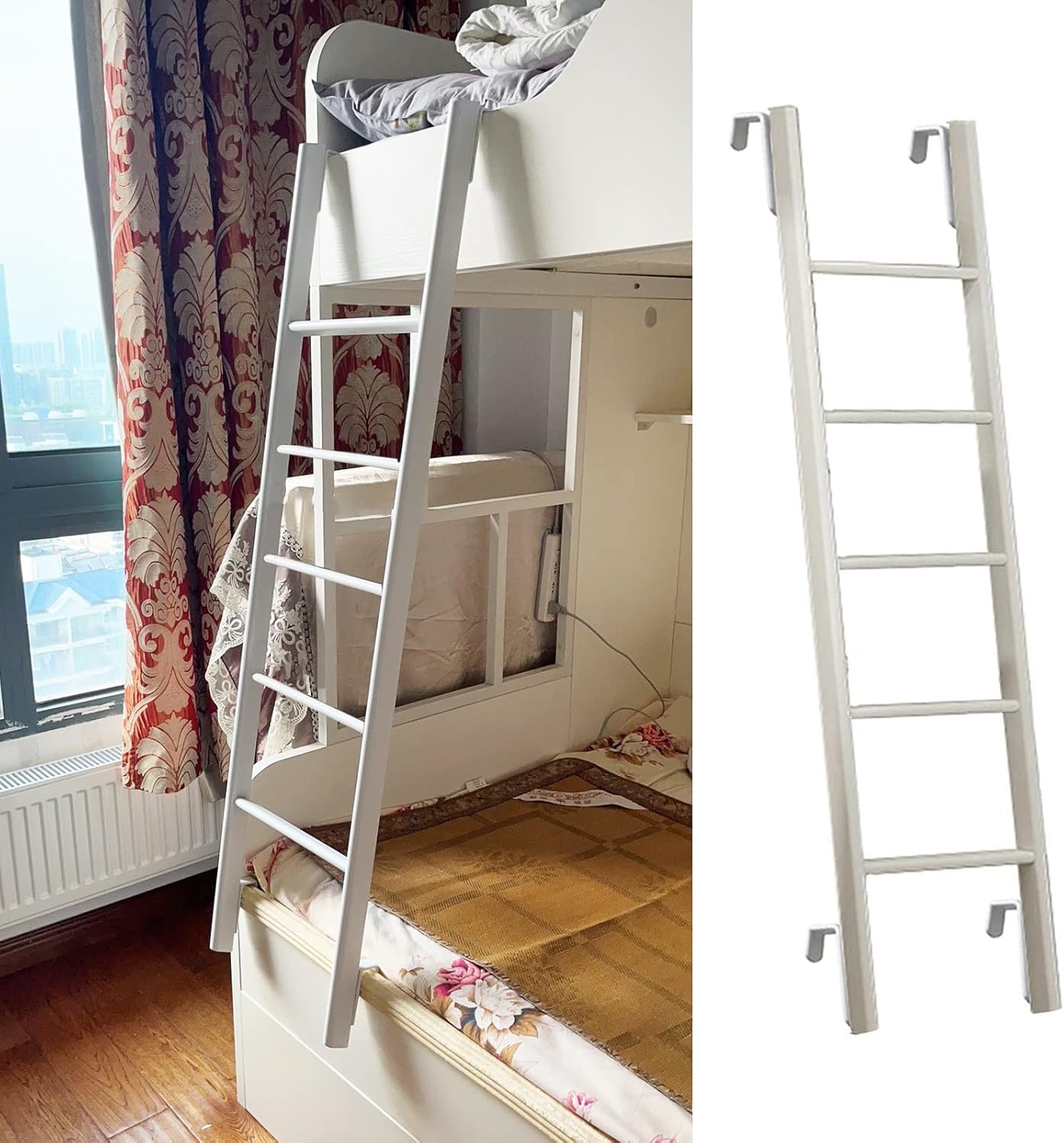 Bunk Bed Ladder 45" / 50" / 55" / 59", Rv Caravan Dorm Loft