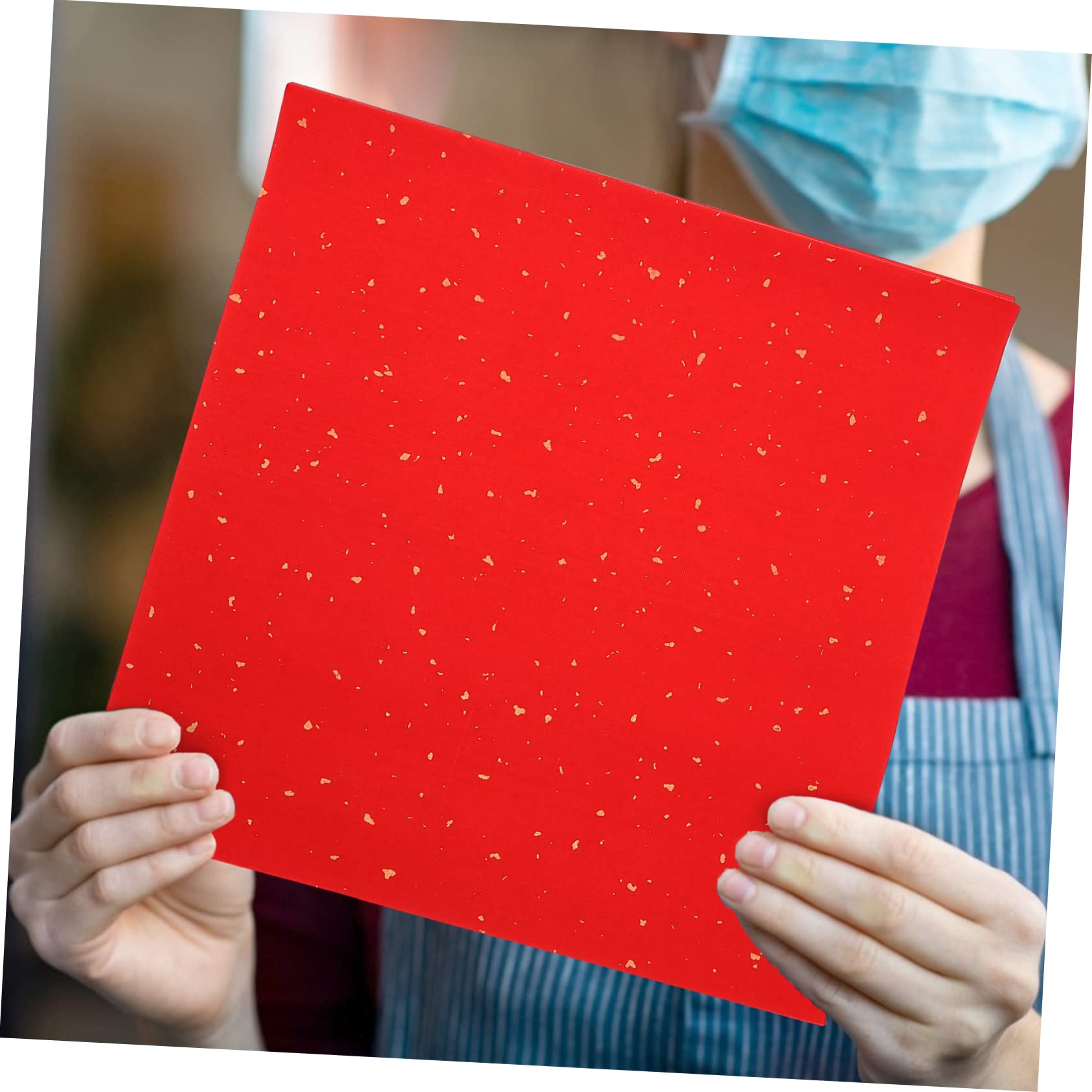 SDGBCXD， Dekoracja chińskiego nowego roku, 40 arkuszy odręcznie napisany papier Xuan wiosenny festiwal papier przewijany chiński wiosenny czerwony papier Xuan ，Chiński Nowy Rok