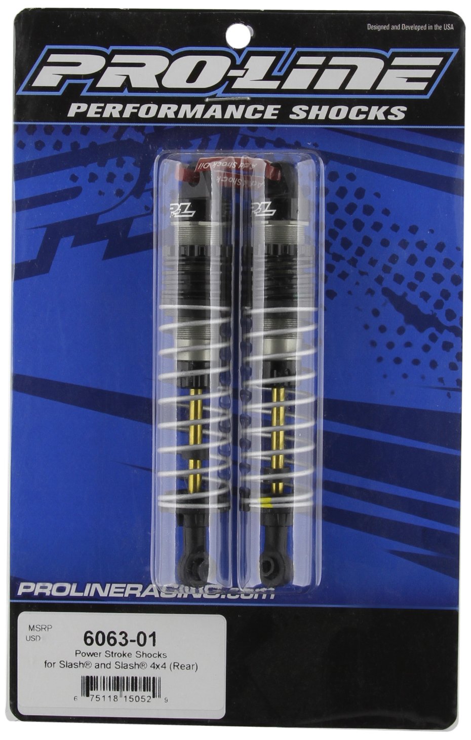 Racing Powerstroke Shocks Rear SLH PRO606301 Electric Car/Truck Option Parts
