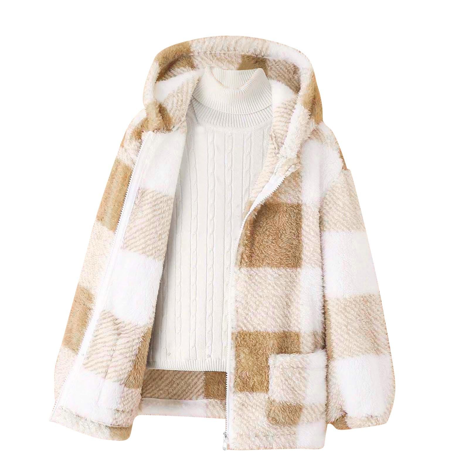 Veste Chasse Enfant, Manteau Enfant Fille, Doudoune Chaud Veste À Capuche Fourrrure Rembourré Manteaux Rembourrage Type Duvet Vestes À Polaire Blouson avec Poches Manteau Imperméable Grande Taille