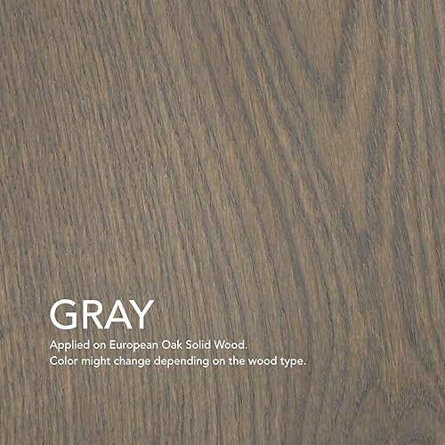 Miniatura 9 de Natura Onecoat, Aceite de madera de 2 componentes, 12.2fl oz (12.17 fl. oz), fácil de aplicar, muy poco olor, superficies de madera, muebles, se