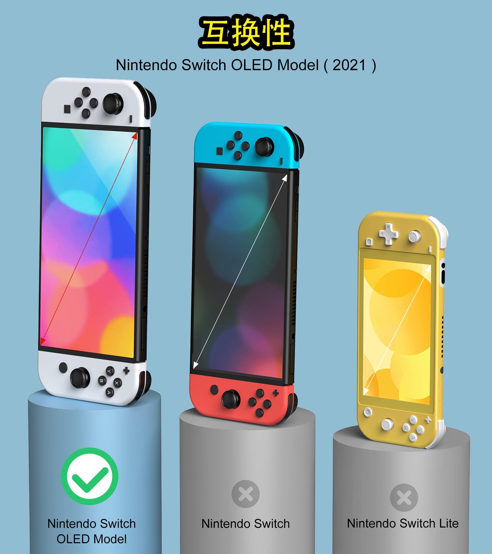Amazon.co.jp: Switch 有機el カバー スイッチ OLED TPU製 ケース 人間 