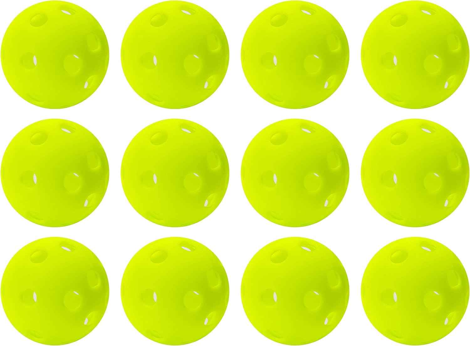 Franklin Sports Practice Golf Balls - Indoor + Outdoor - Best for Chipping + Putting Practice - Official Size - 12 Pack