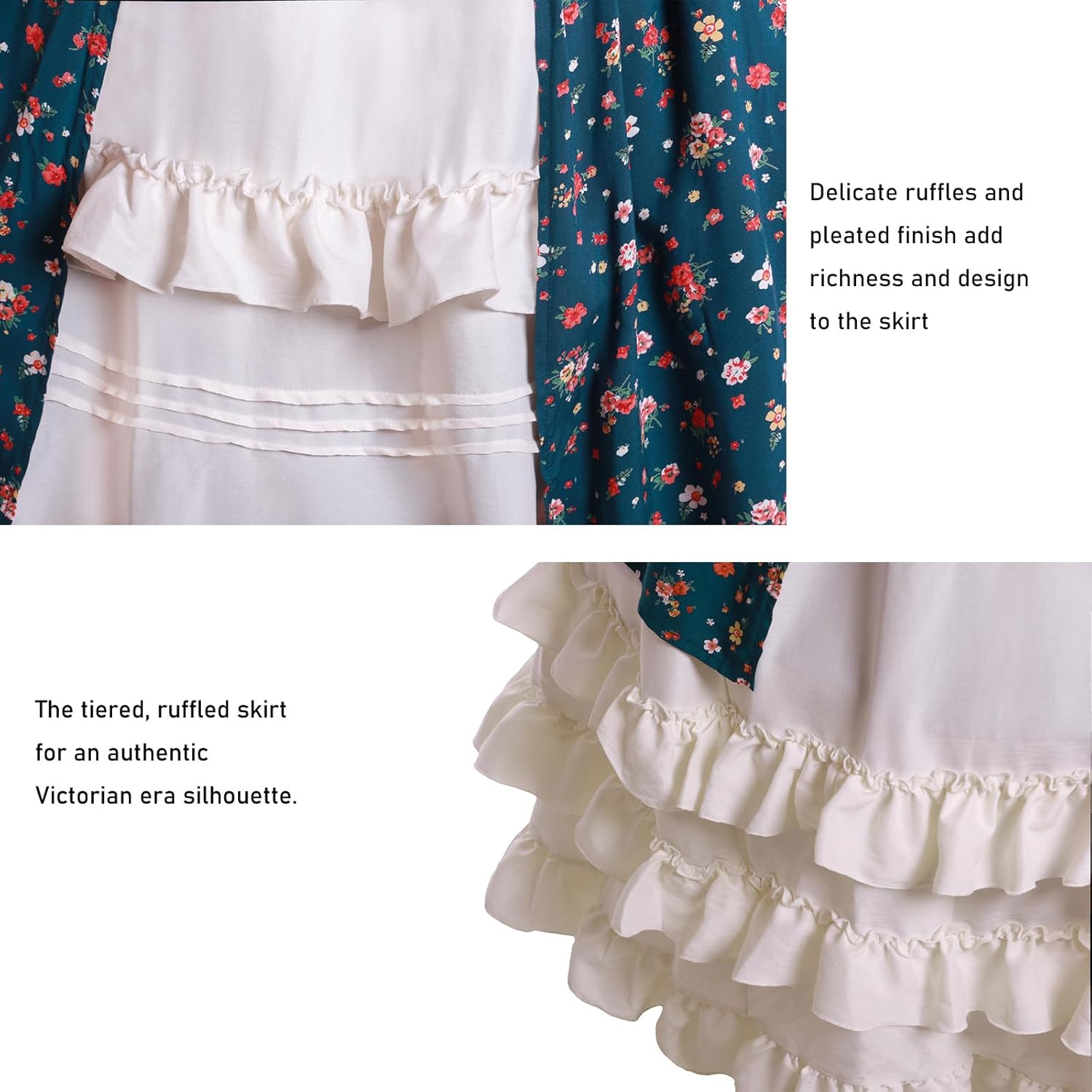 Victorian Dress Rococo Ball Gown Marie Antoinette Wedding Dress - Image 7