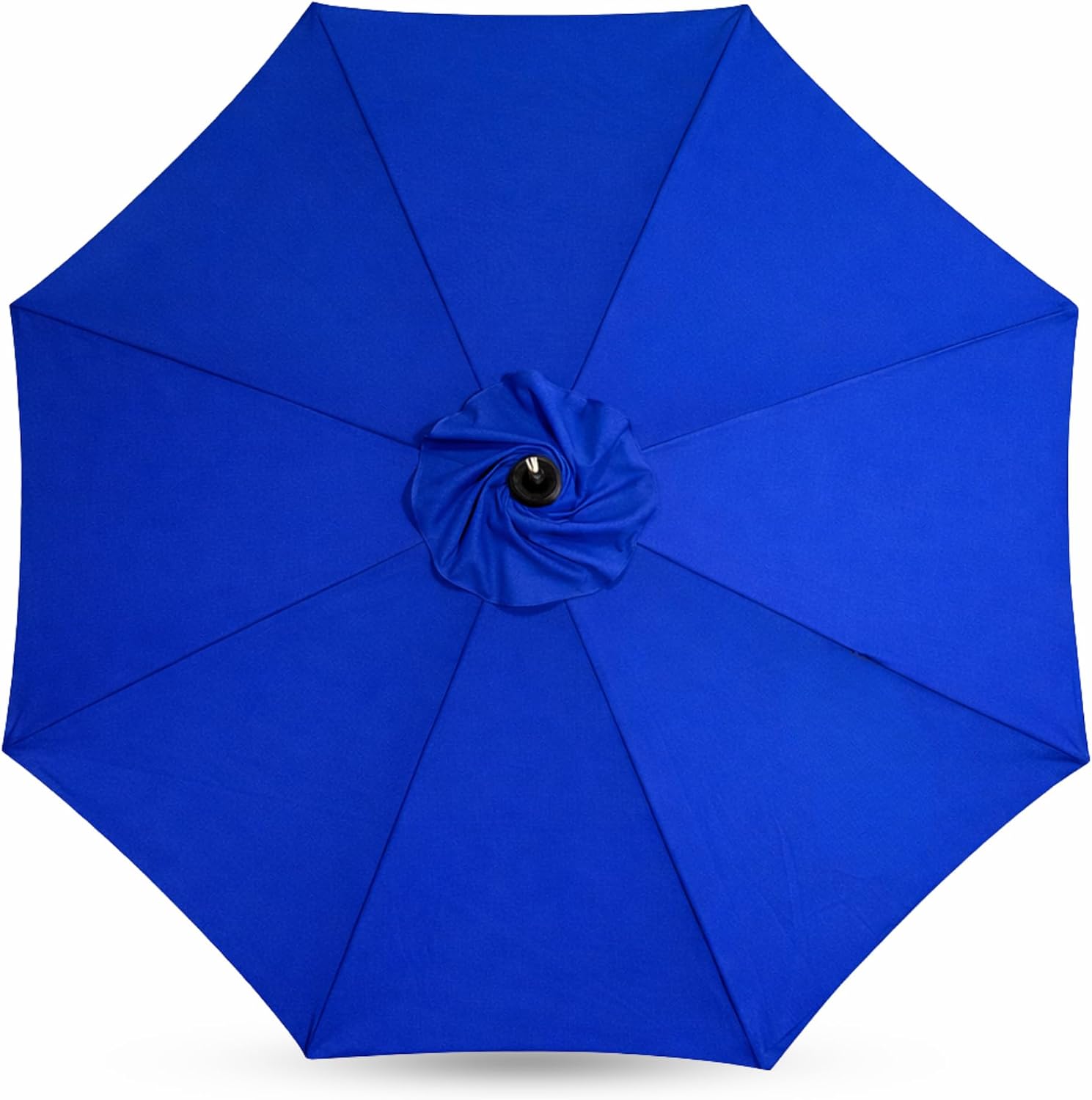 9ft Patio Umbrella Replacement Canopy 8 Ribs, UV & Fade Resistance OLEFIN Fabric Outdoor Umbrella Canopy, Umbrella Top ONLY (Royal Blue)