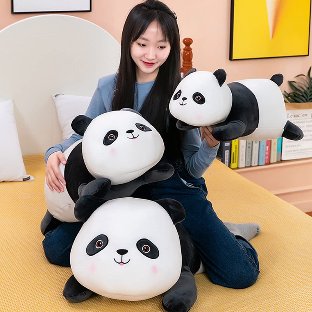 Oso Peluche Gigante Peluche Oso Panda Gigante 80cm Almohada