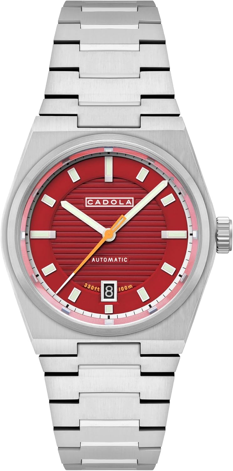 Cadola Men's 41mm Lydden Hill Automatic Watch with Solid Stainless Steel Bracelet CD-1056