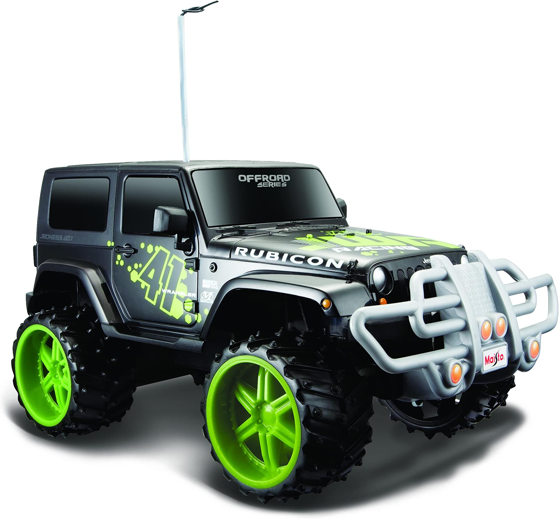 R/C 1: 16 Off-Road Jeep Wrangler Rubicon (Colors May Vary)