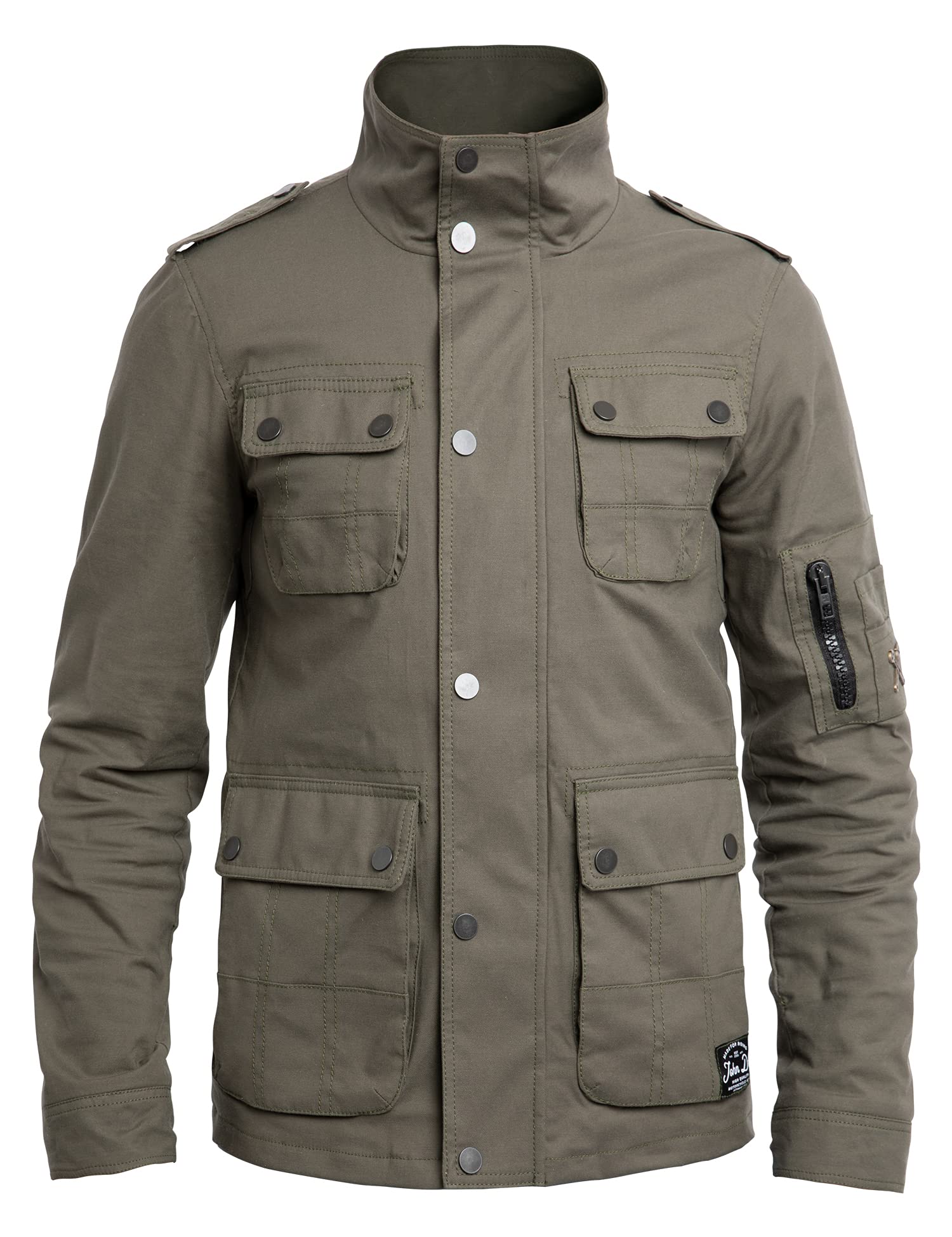 John Doe Motorradjacke Explorer XTM (2XL, Olive)