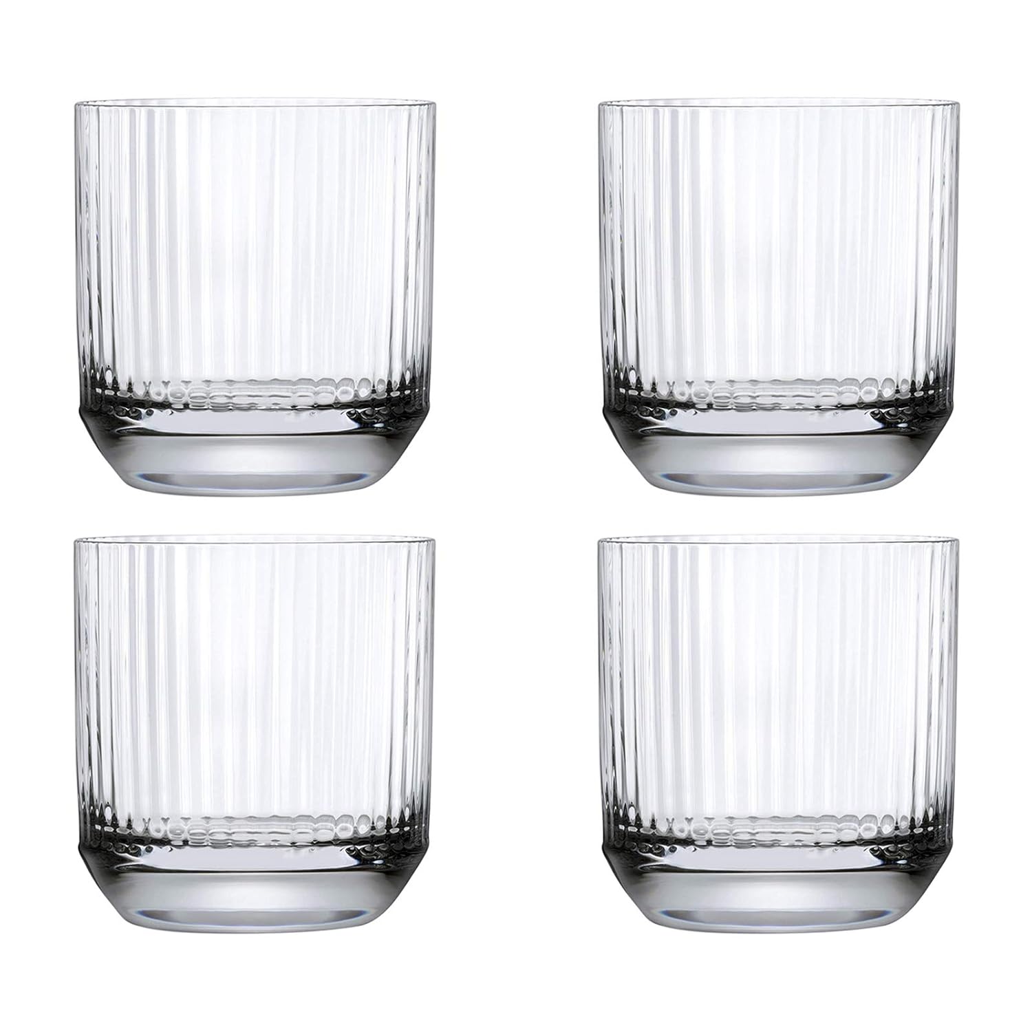 Buy Nude Glass Big Top Set of 4 Whiskey Glasses Online at Low Prices in