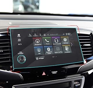 Compatible with 2019-2022 Honda Pilot Screen Protector 8 Inch, For 2019-2023 Passport Touchscreen Protector, For Pilot and Passport 8-In Tempered Glass Protective Film