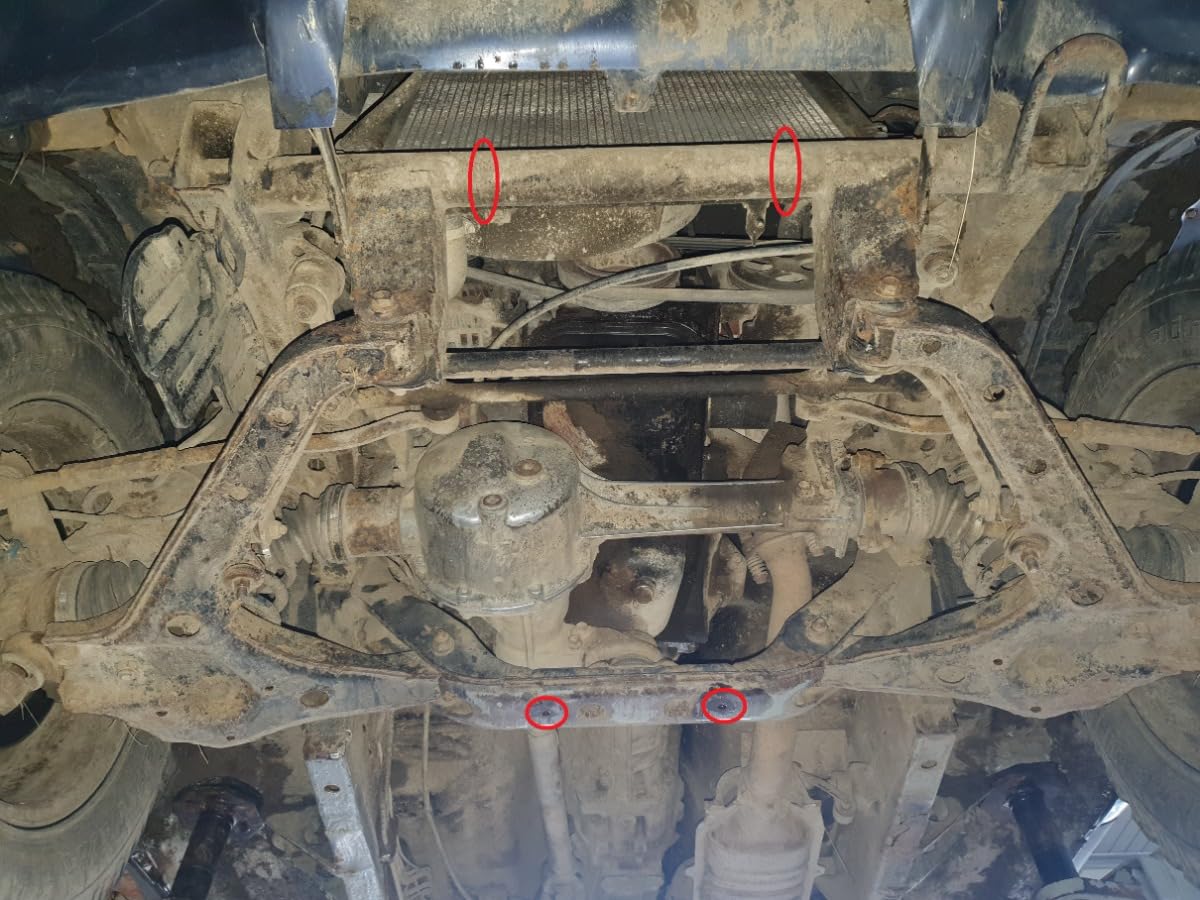 Protección metálica bajo motor compatible con Suzuki Vitara - (1988-1999)