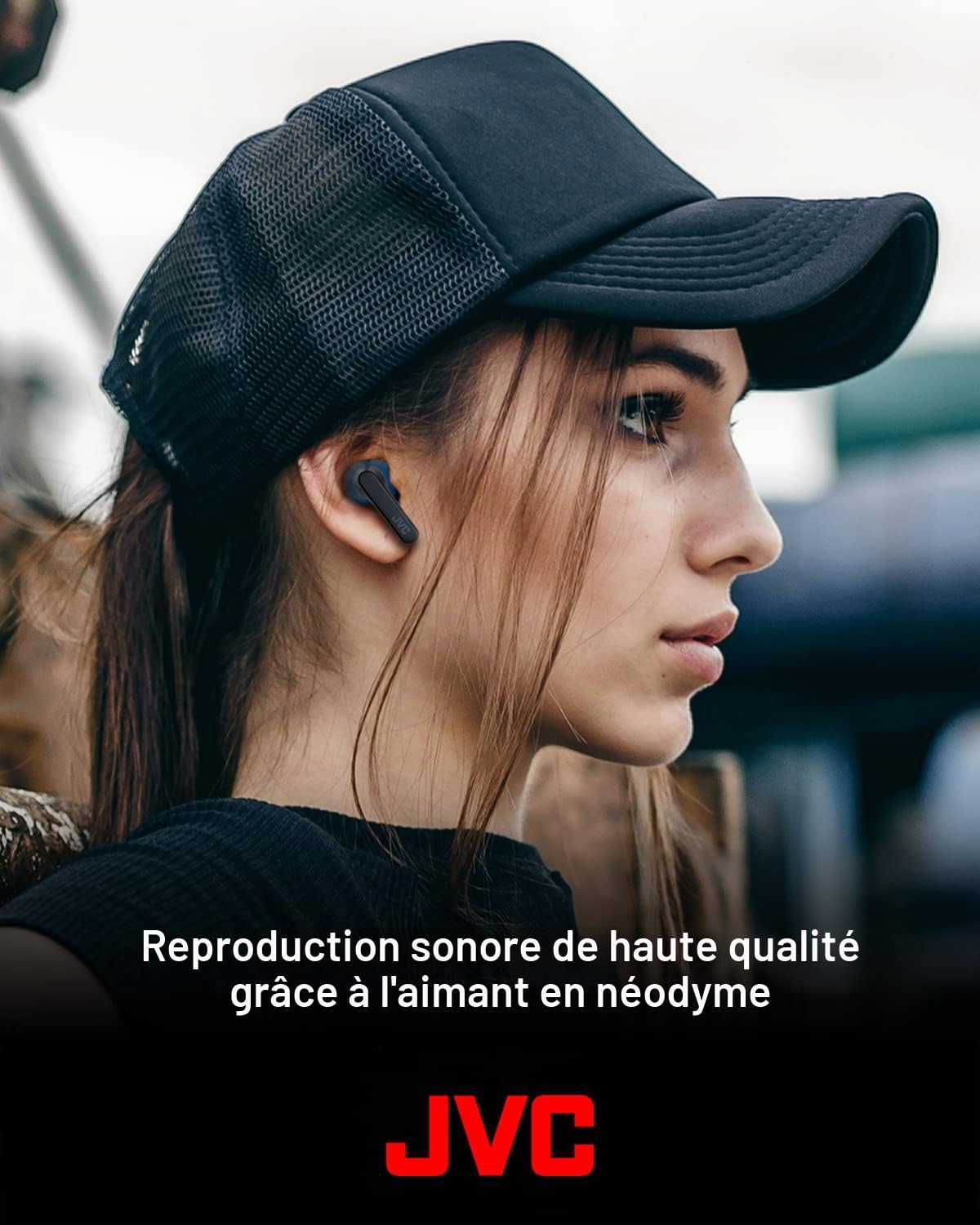 JVC HA-A9T Blanc - Écouteurs True Wireless