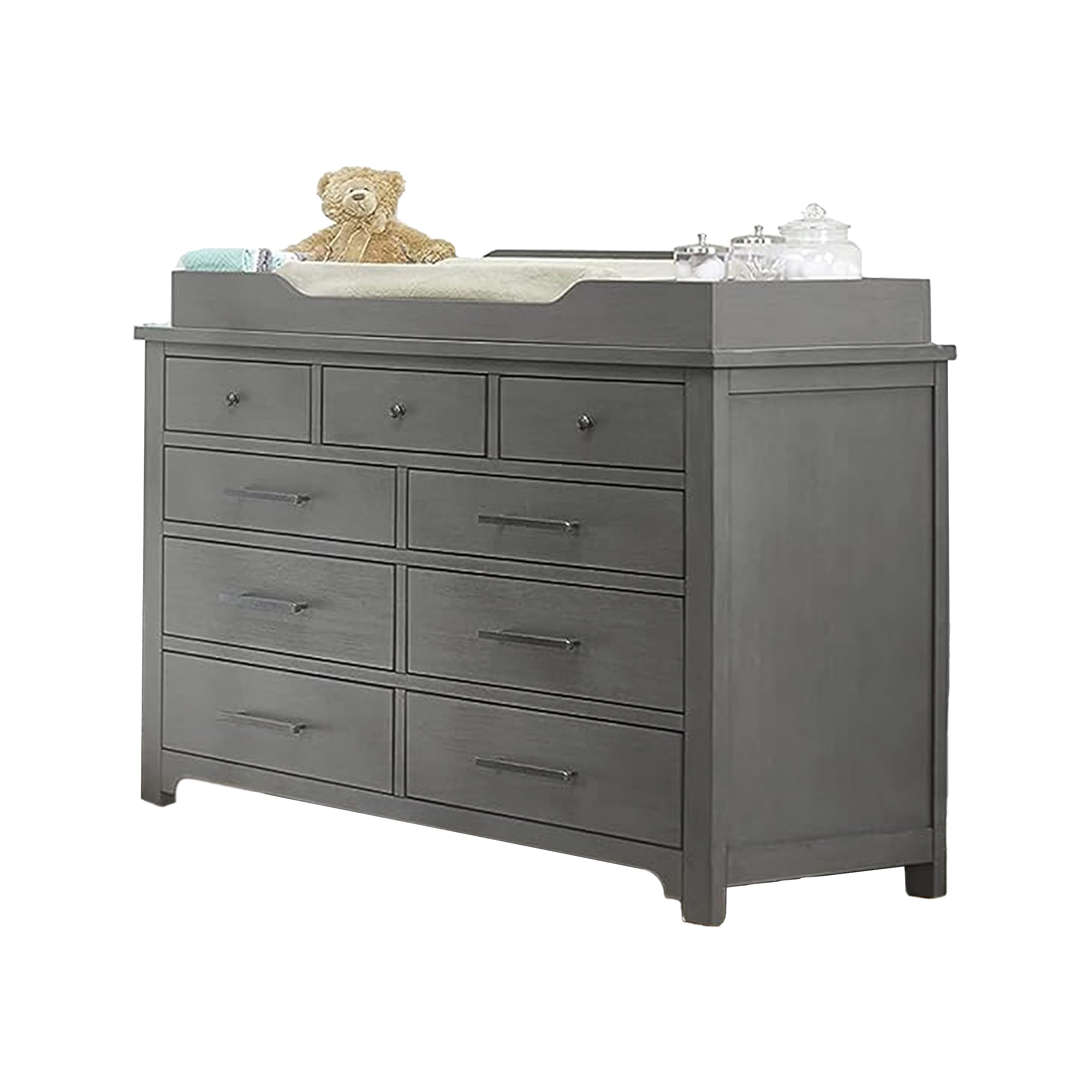 sorelle dresser grey Sorelle Furniture Providence Crib and Dresser Set – Baby Grand