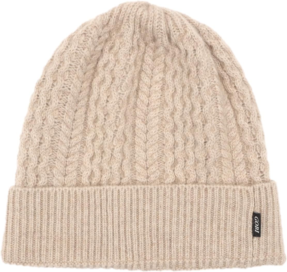 未使用】ヘレンカミスキー ニット帽 Moss カシミヤ 100% ボンボン 未使用】ヘレンカミスキー ニット帽 Moss カシミヤ 100% ボンボン