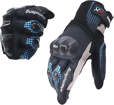 Motorcycle Gloves for Men and Women Touchscreen Protective for Riding Dirt Bike ATV