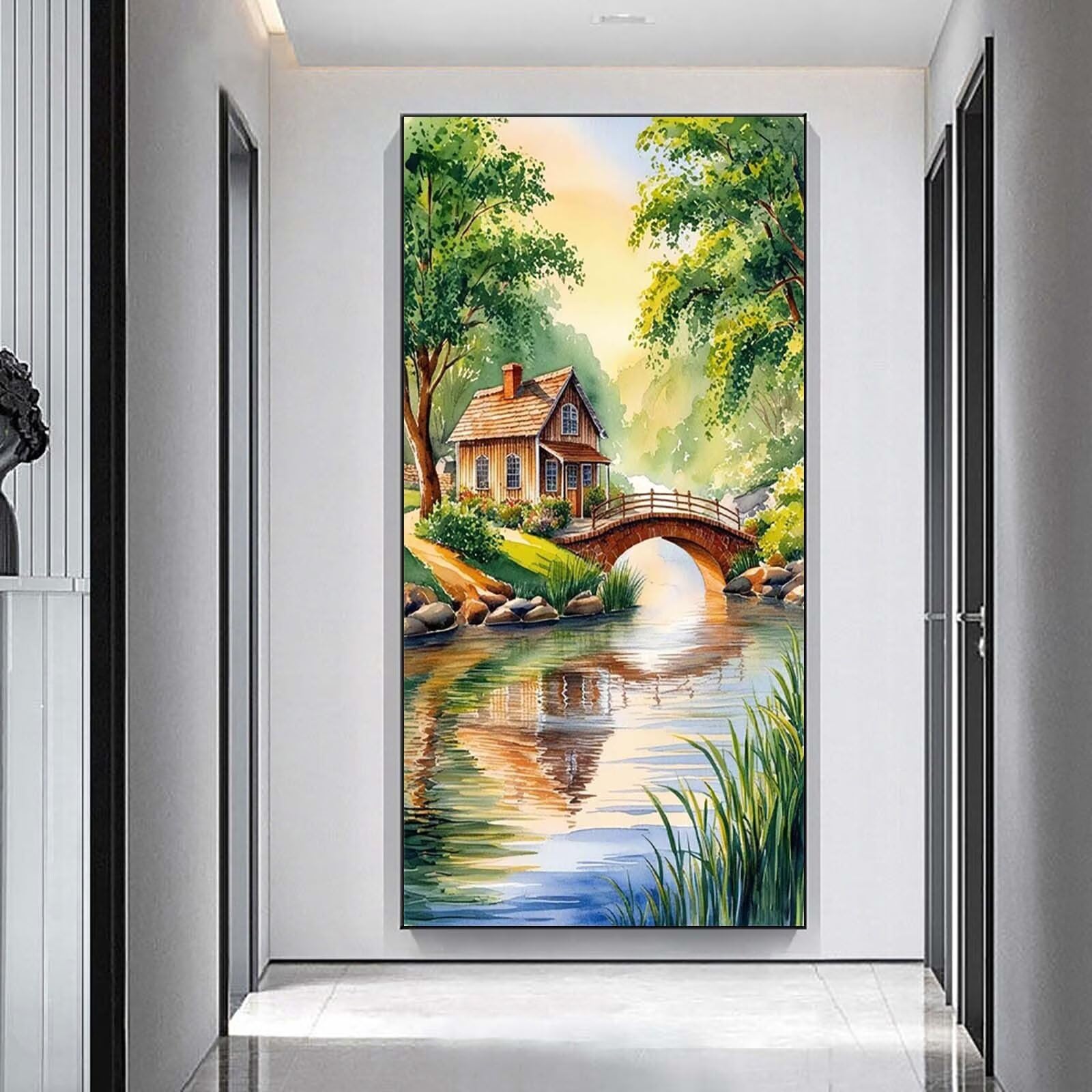 Diamentowa kabina malarska, DIY Diamentowe malowanie Dorośli 60x120cm n5w