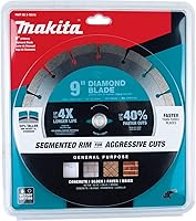 Vista 2 de Makita E-02515 Hoja de diamante de 9", segmentada, de uso general