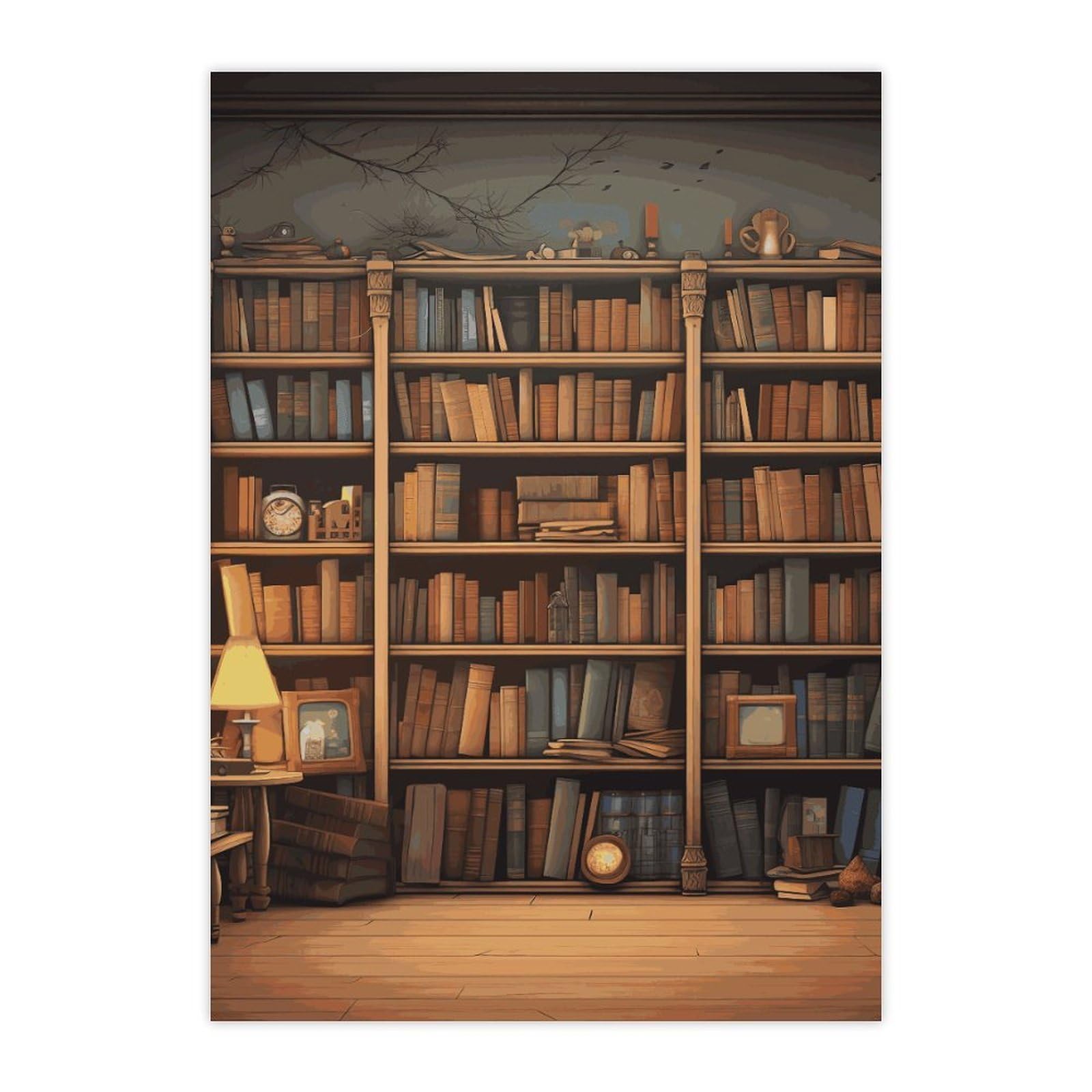 Stickers pour étagère de livres et gourdes pour une déco fun