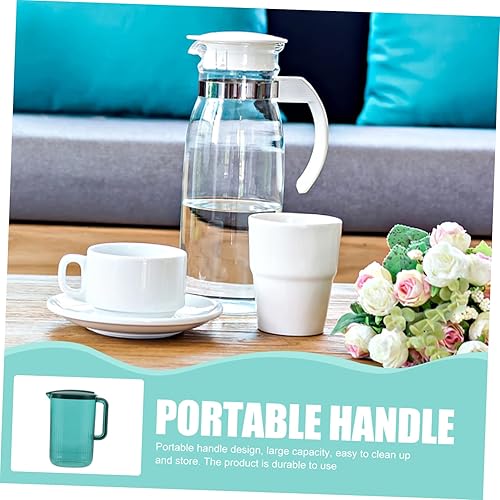 Miniatura 2 de Hemoton 1 juego de jarra y taza combinada para uso doméstico, juego de tetera y tazas para jugos, bebidas y invitados entretenidos