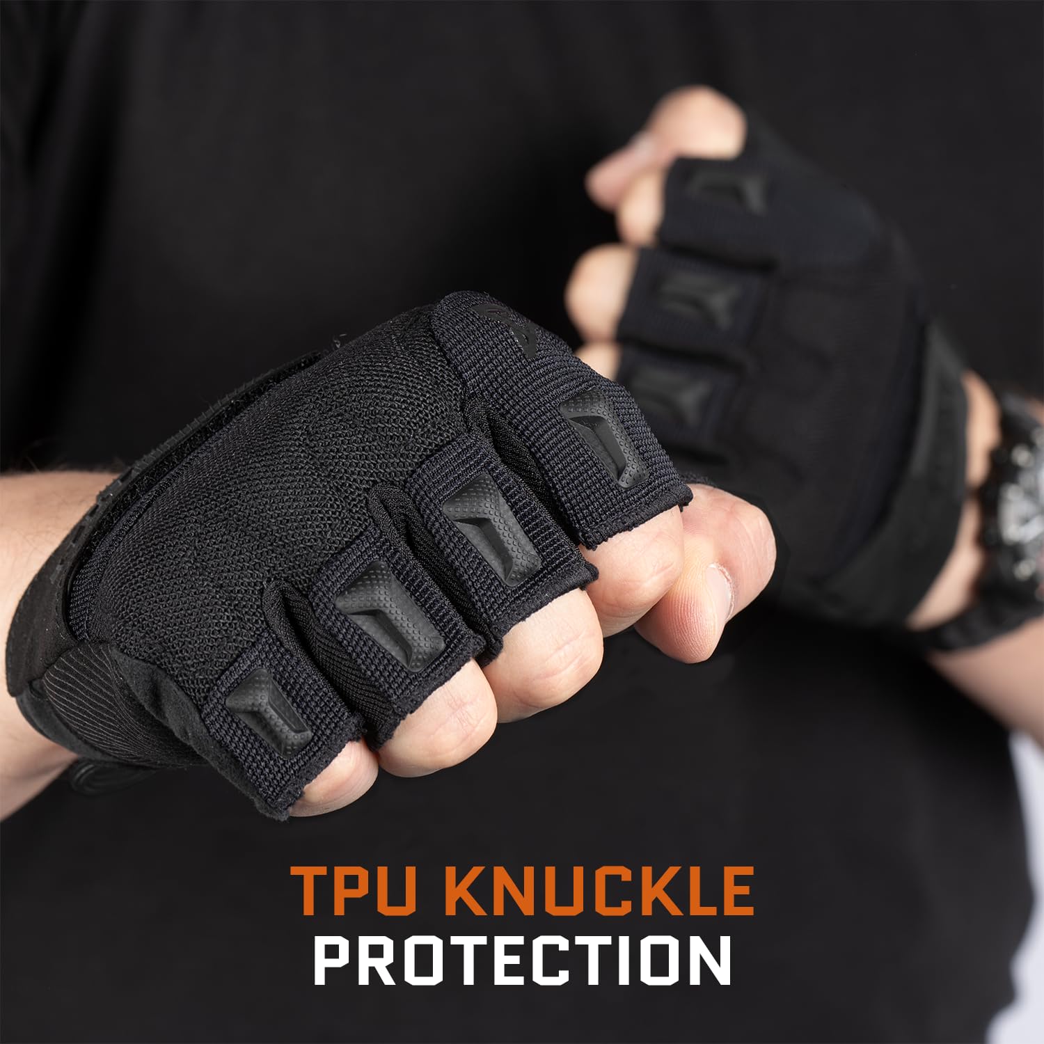 Guantes tácticos sin Dedos ACE Schakal para Paintball y Deportes de Tiro