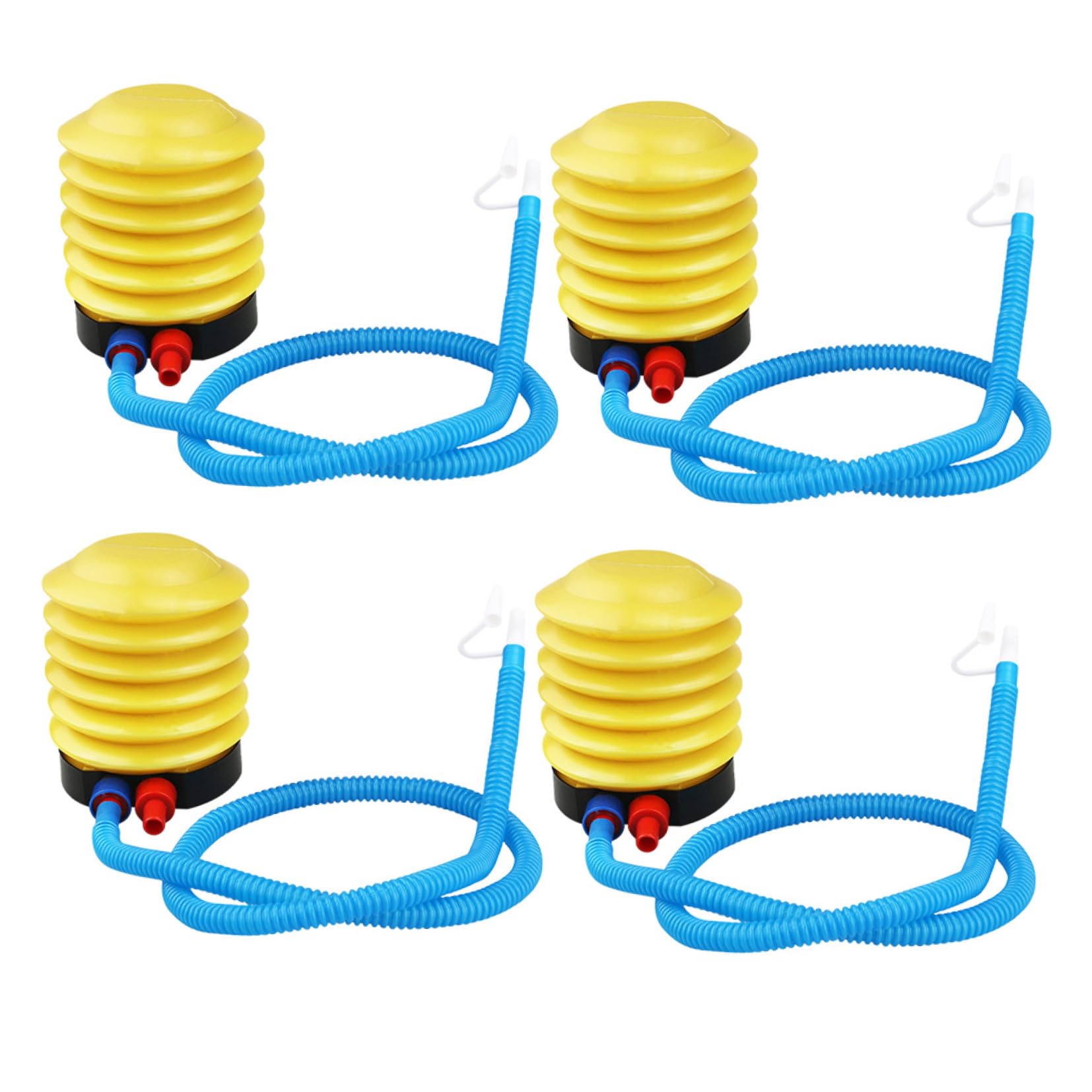 SUPVOX 4pcs Pedal Inflator Foot Pump for Inflatable Toys Quick Inflate Deflate Mini Portable Design for Swimming to Store-image-34