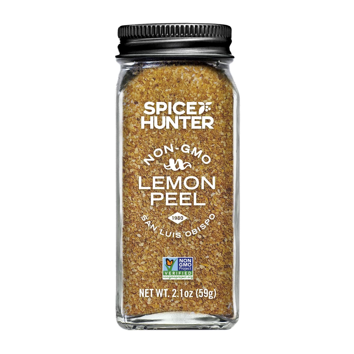 The Spice Hunter Granulated Lemon Peel, 1.3 Oz.