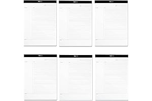 FocusNotes Note Taking System Legal Pad, 8-1/2 x 11-3/4 Inches, White, 50...