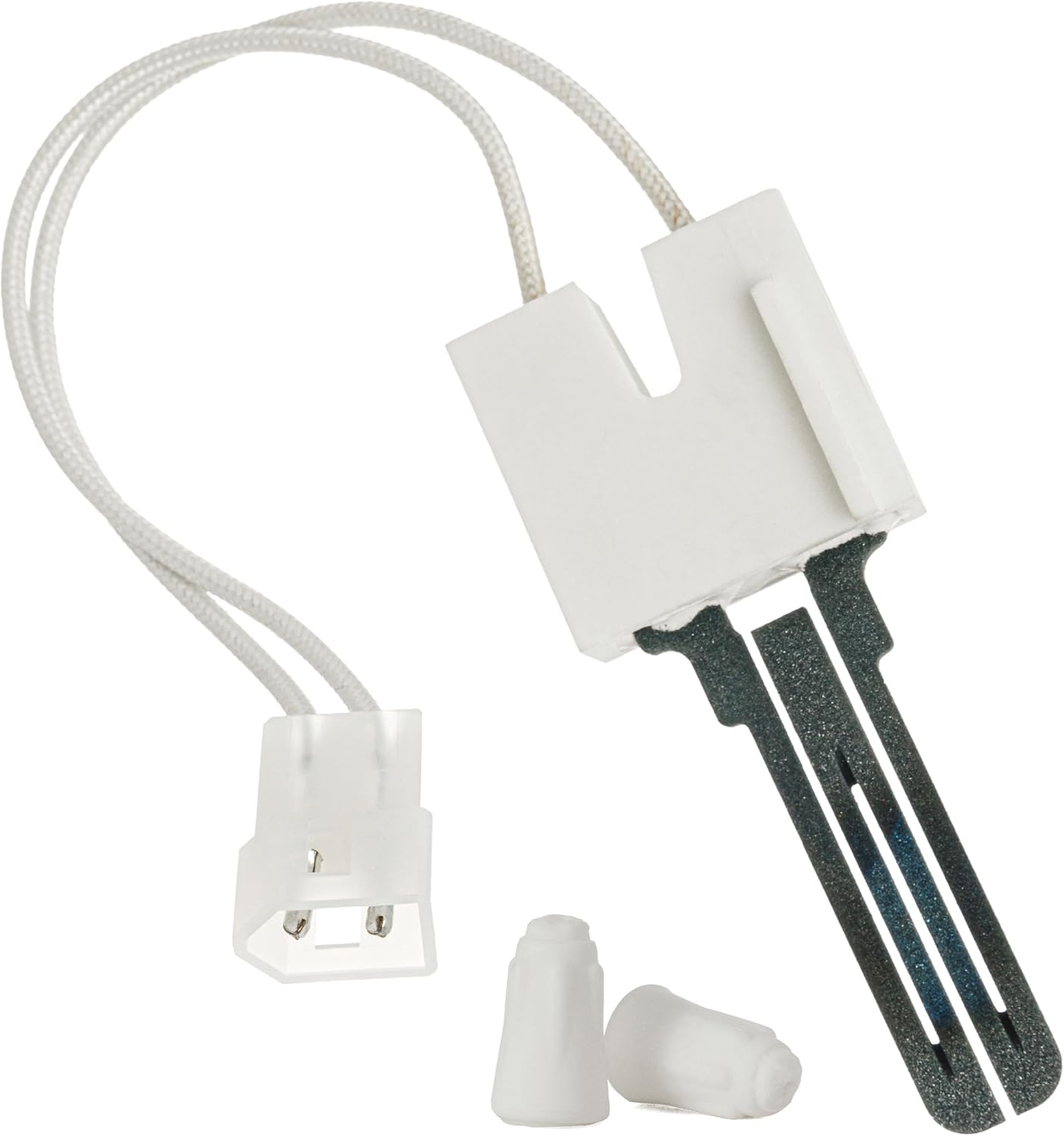 BlueStars Universal Dryer Igniter DC47-00022A 31001556 SDE366 WP33002789 AP4211272 33002789 35001100 53-0689 AP6007606 PS11740723 - Compatible with Samsung Kenmore Amana Maytag - Flat Style Ignitor