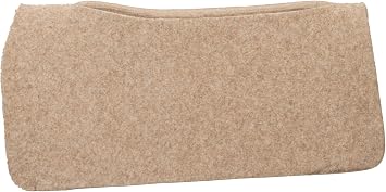 Weaver Leather Contoured Felt Saddle Pad Liner Tan, 32" x 32"