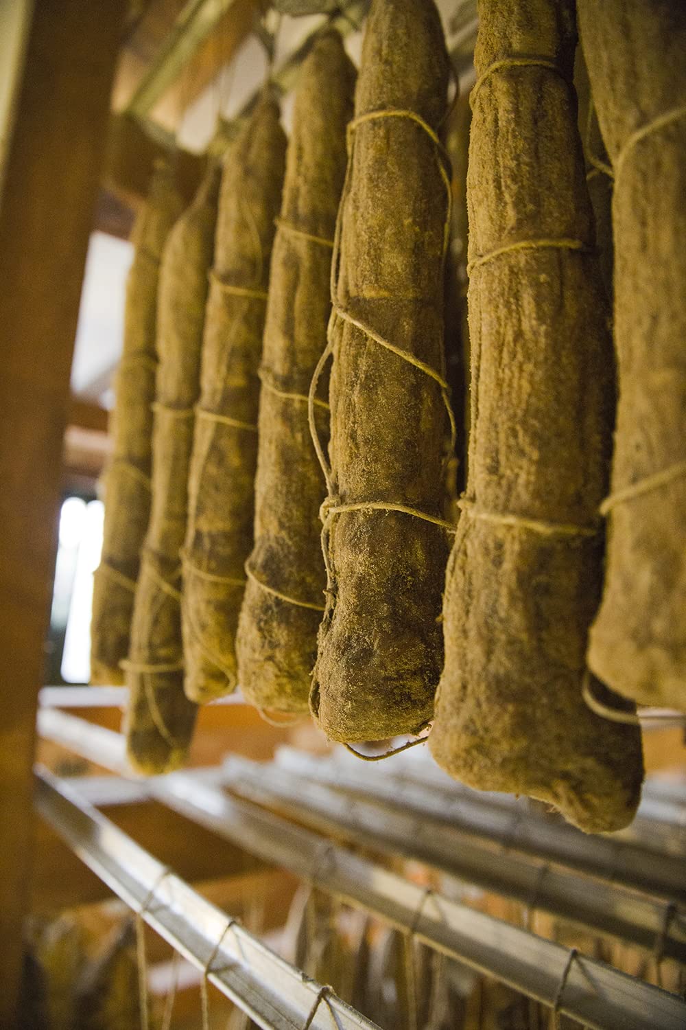 Passione Italia Salame Emiliano Riserva Typ Felino - ca. 1,2kg Italienische gereifte Edelsalami 60 Tage luftgetrocknet