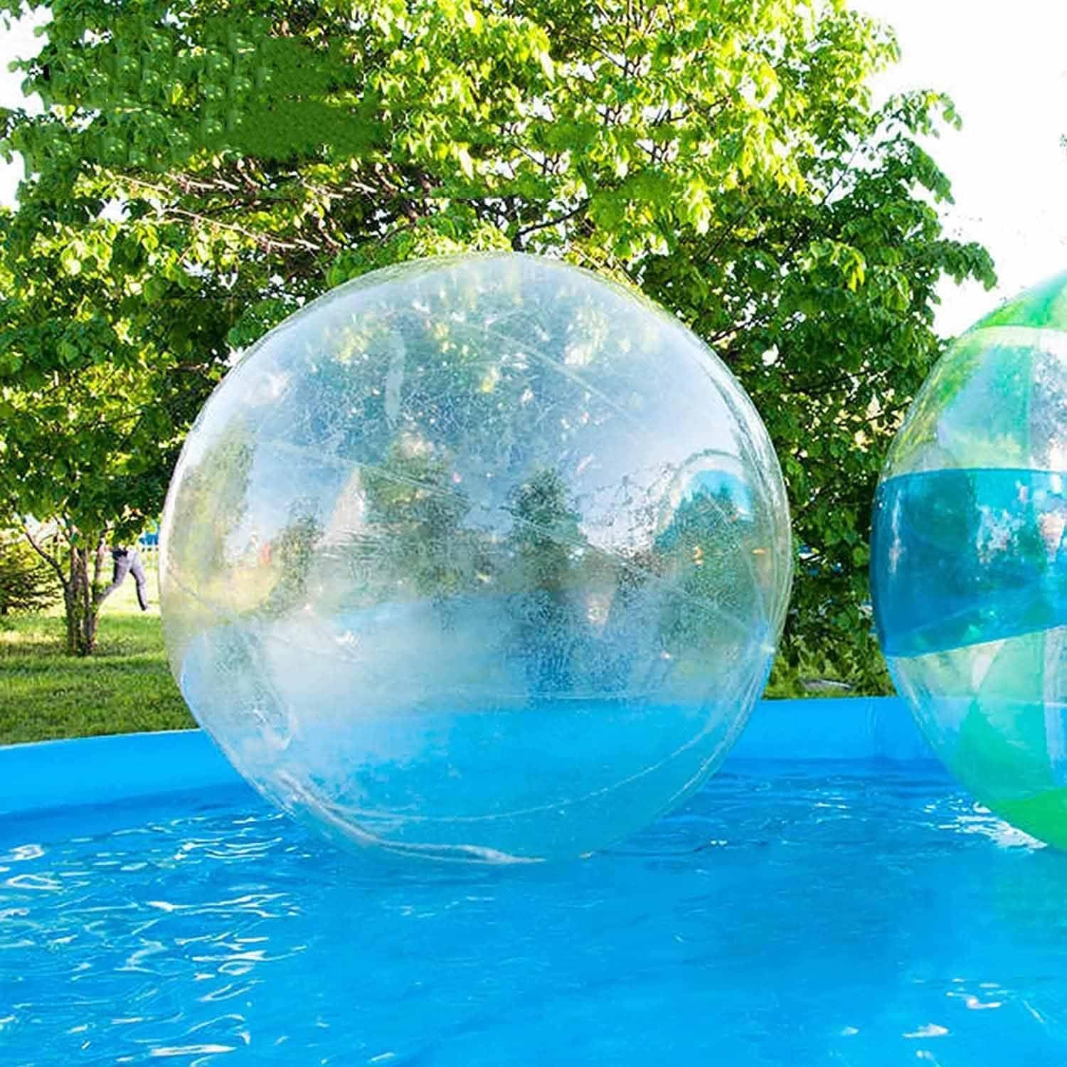 Palla da Passeggio sull'acqua, Palla da Passeggio Gonfiabile in PVC da 1,5/1,8/2/2,5 m, con Pompa elettrica e Cerniera, per Attrezzature da Spiaggia e intrattenimento 2mCustomized