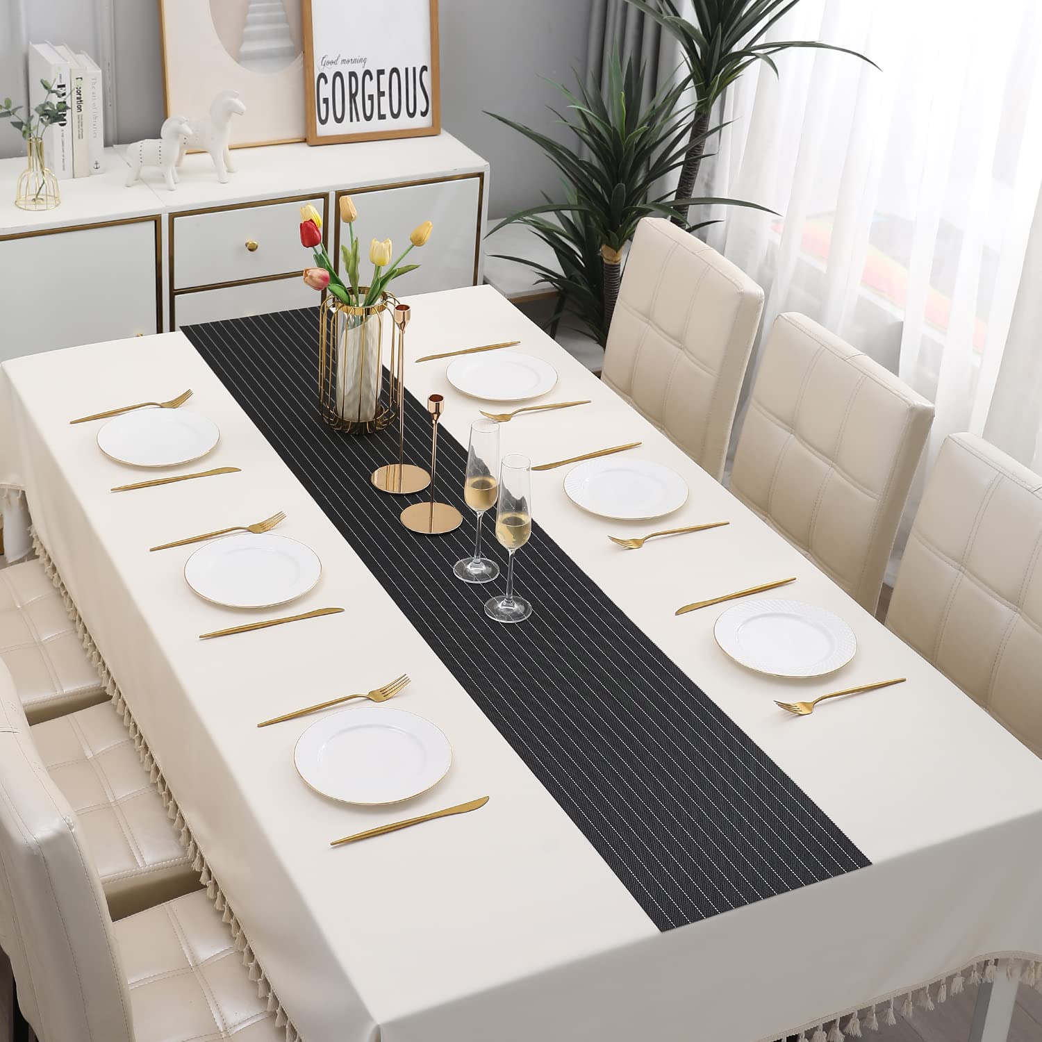 HOKIPO PVC Table Runner 30x180 cm (AR4177) (B09XMPCQCB) Amazon Price History, Amazon Price Tracker